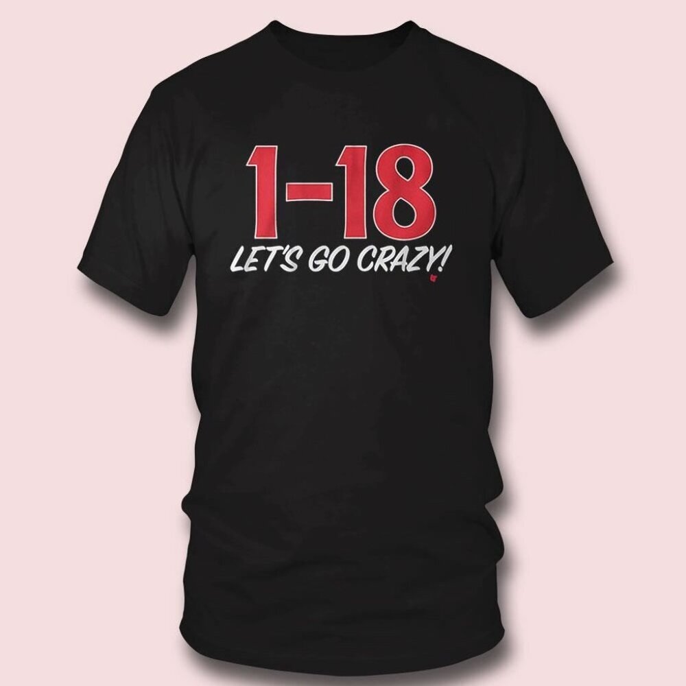 1-18 Lets Go Crazy Graphic T-Shirt Retro Music Band Streetwear Fan Gift Tee 91